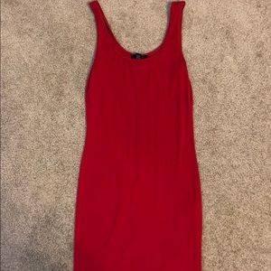 Women’s red bodycon dress